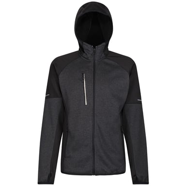 Regatta Mens X-Pro Coldspring II Fleece Jacket (Black/Grey Marl)