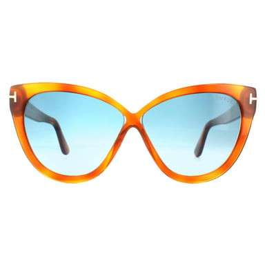 Gafas de sol Tom Ford 0511 Arabella 53W Rubio Habana Azul degradado
