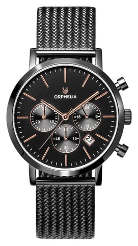 Orphelia Retro Men's Black Watch OR82802