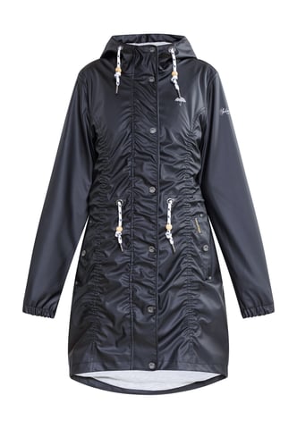 Schmuddelwedda raincoat women black