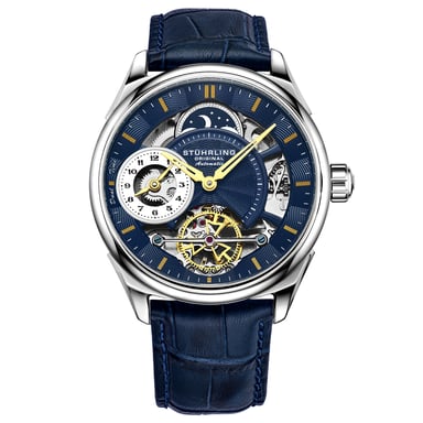 Navy Blue Presidia Automatic 42mm Skeleton