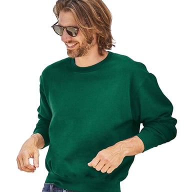 Fruit Of The Loom Mens Supercotton Sweatshirt (College Green)