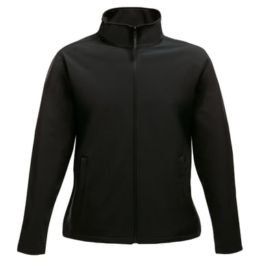 Regatta Womens/Ladies Ablaze Printable Soft Shell Jacket (Black/Black)