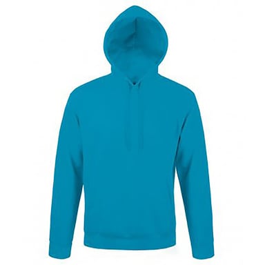 SOLS Snake Unisex Hooded Sweatshirt / Hoodie (Aqua)
