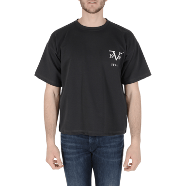 19V69 Italia Mens T-Shirt Dark Grey AZIR DARK GREY