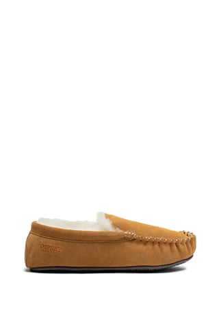 Osprey London Men's 'The Sunday' Chestnut Suede Slipper