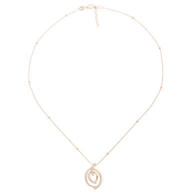 Orphelia 'Celine' Women's 925 Sterling Silver Chain with Pendant - Rose ZH-7114/RG