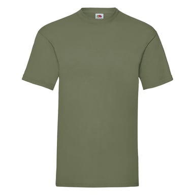 Fruit Of The Loom Mens Valueweight Short Sleeve T-Shirt (Classic Olive)