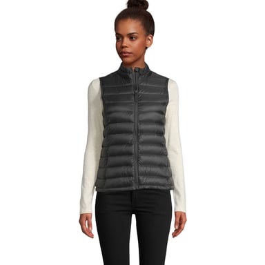 SOLS Womens/Ladies Wilson Gilet (Black)