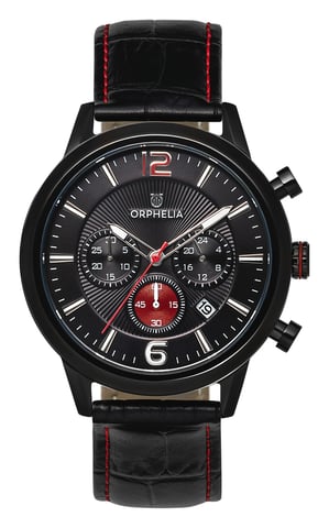 Orphelia Tempo-limitededition Men's Black Watch OR81803