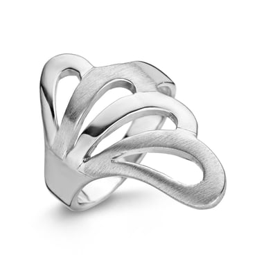 Orphelia Women's 925 Sterling Silver Ring - Silver ZR-3871