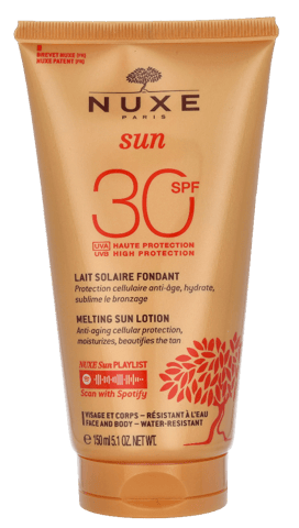 Nuxe Sun Leche Deliciosa Rostro Y Cuerpo Spf30 150 ml