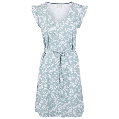 Trespass Womens/Ladies Holly Ditsy Print Short-Sleeved Dress (Dusty Teal)