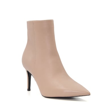 Dune Ladies Oliyah - Stiletto-Heel Leather Ankle Boots