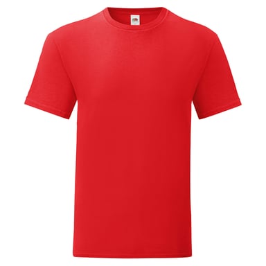 Fruit of the Loom Mens Iconic 150 T-Shirt (Red)