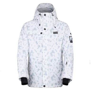 Dare 2B Womens/Ladies Ski Life Dash Print Ski Jacket (White)