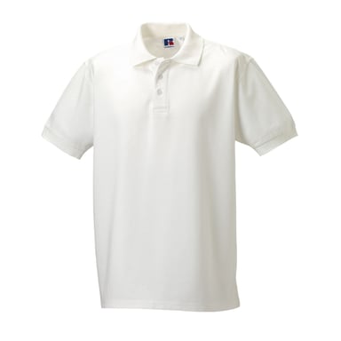 Russell Mens Ultimate Classic Polo Shirt (White)