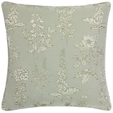 Cojín de poliéster acolchado Jacquard floral Sophia de Wylder Nature