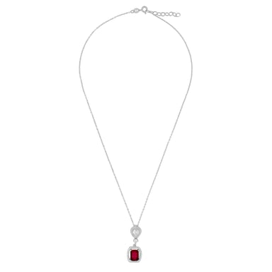 Orphelia 'Enora' Women's 925 Sterling Silver Chain with Pendant - Silver ZH-7426/RU