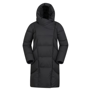 Mountain Warehouse Womens/Ladies Cosy Extreme II Wrap Down Jacket (Black)