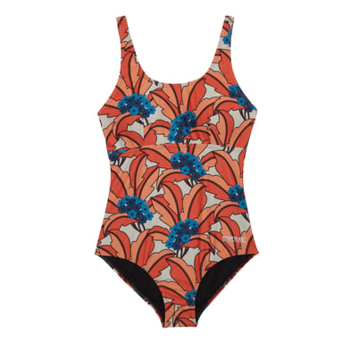 Regatta Womens/Ladies Orla Kiely Tropical One Piece Swimsuit (Orange)