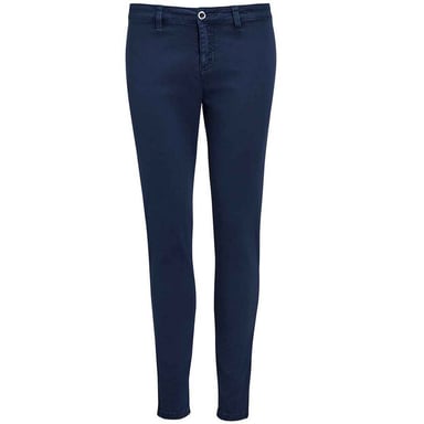 SOLS Womens/Ladies Jules 7/8 Chinos (French Navy)