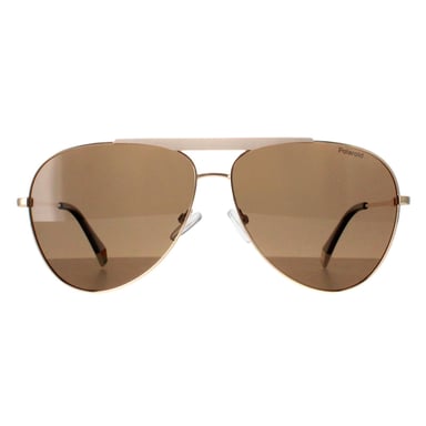 Gafas de sol polarizadas Polaroid PLD 6200/S/X Y3R SP oro marfil bronce