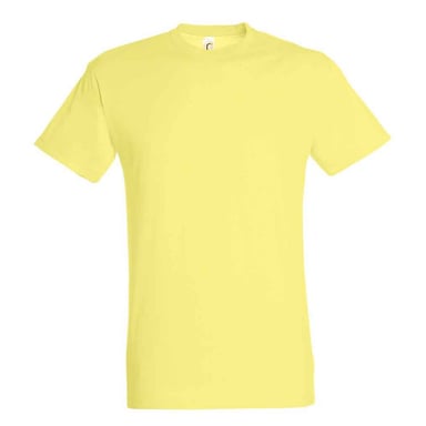 SOLS Unisex Adult Regent T-Shirt (Pale Yellow)