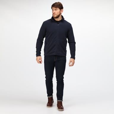 Regatta Professional Mens Classic Micro Fleece Jacket (Dark Navy)