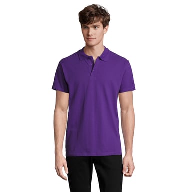 SOLS Mens Spring II Polo Shirt (Dark Purple)