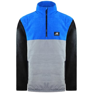 New Balance Relaxed Mens Blue/Grey Jacket