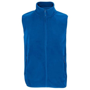 SOLS Unisex Adult Factor Microfleece Recycled Body Warmer (Royal Blue)
