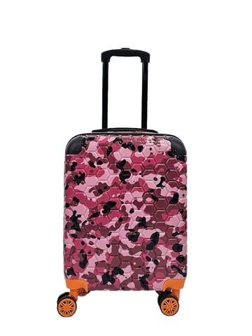 Maleta de cabina rígida, robusta, ABS, 8 ruedas, bolsa de viaje para equipaje