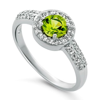 Orphelia 'Bristol' Women's 925 Sterling Silver Ring - Silver ZR-7579/G