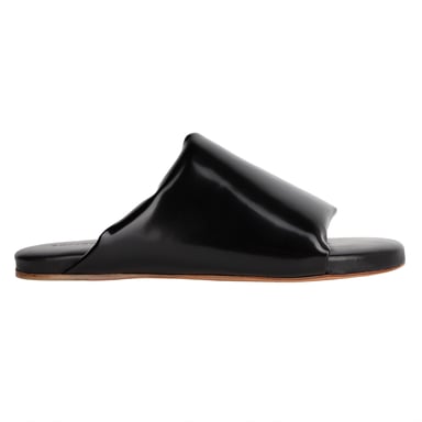 Bottega Veneta Cushion Slides Black