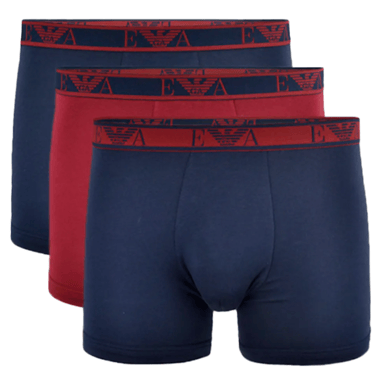 Boxershorts Emporio Armani Hombre Pack x3 unbegrenztes Logo