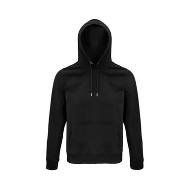 SOLS Unisex Adult Stellar Organic Hoodie (Black)