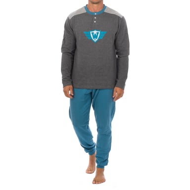 Pijama de manga larga ESCUDO