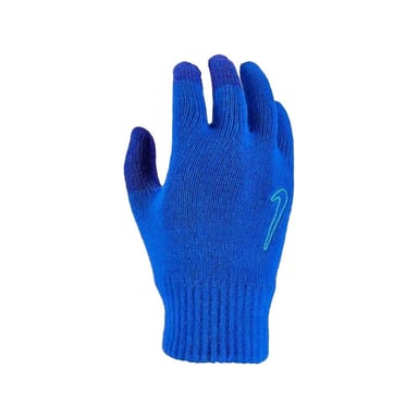 Nike Unisex Adult 2.0 Knitted Swoosh Grip Gloves (Game Royal/Turquoise)