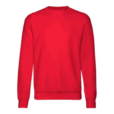 Fruit Of The Loom Kids Unisex Premium 70/30 Sweatshirt (Pack of 2) (Red)