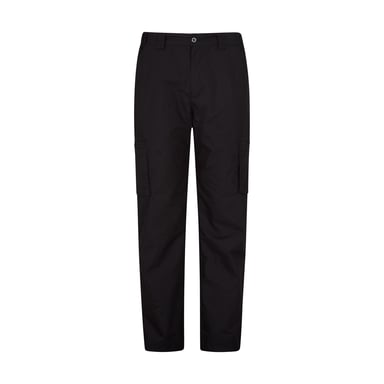 Mountain Warehouse Mens Trek Stretch Long Winter Hiking Trousers (Black)