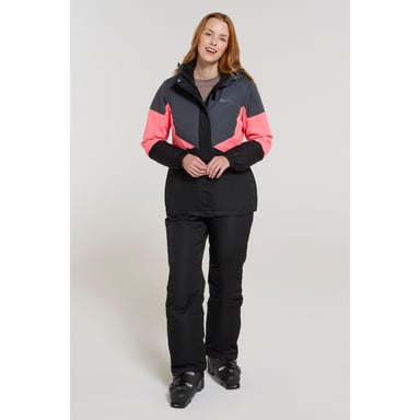 Mountain Warehouse Womens/Ladies Ski Jacket & Trousers Set (Bright Pink)