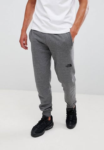 The North Face NSE Hombre Pantalón Jogger De Polar Con Puños Gris
