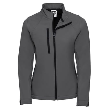 Russell Womens/Ladies Soft Shell Jacket (Titanium)