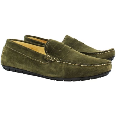 John White Monte zapatos verdes para hombre