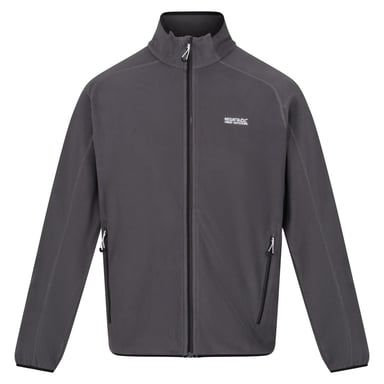 Regatta Mens Hadfield Full Zip Fleece Jacket (Seal Grey)