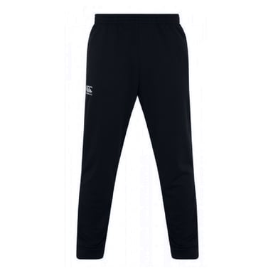 Canterbury Childrens/Kids Stretch Tapered Tracksuit Bottoms (Black)
