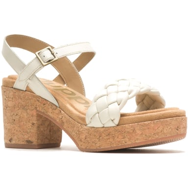 Hush Puppies Poppy Quarter Strap Ladies Heeled Sandals