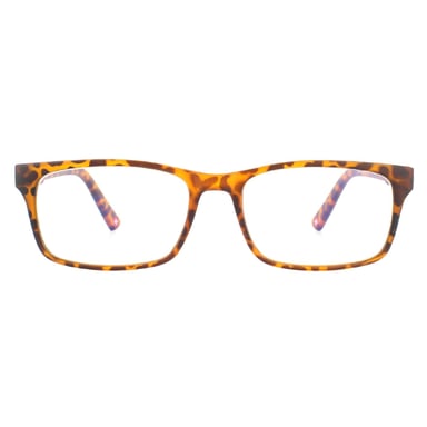 Montana Rectangular Mate Tortuga Marrón Unisex Mujer Monturas de Cristal