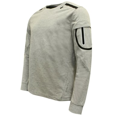 Suéter gris para hombre de ropa deportiva diádora